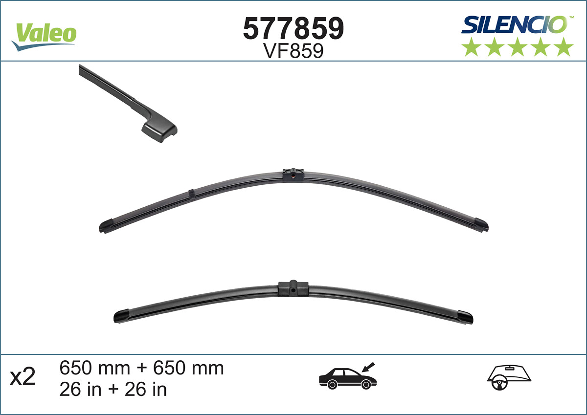 Щетка стеклоочистителя - 577859 VALEO